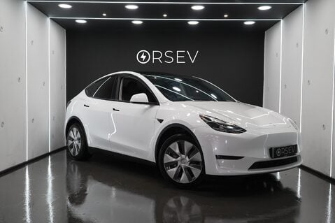 Tesla Model Y Long Range One Owner Very Clean Premium Sound Black Interior Pano Roof 