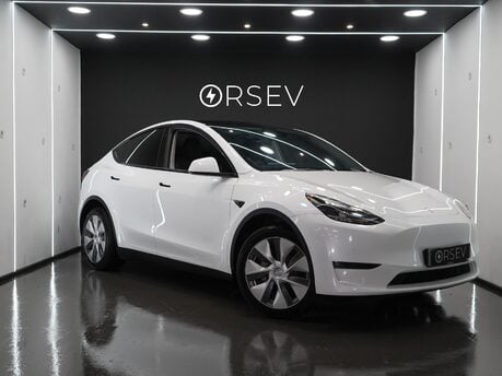 Tesla Model Y Long Range One Owner Very Clean Premium Sound Black Interior Pano Roof