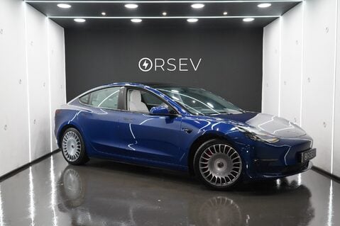 Tesla Model 3 PERFORMANCE WHITE INTERIOR ENHANCED AUTOPILOT 19" RAZOR ALLOYS VERY CLEAN! 