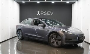 Tesla Model 3 Long Range Heat Pump Heated Steering Wheel Pano Roof Black Interior VAT Q 1