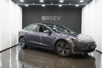 Tesla Model 3 Long Range Heat Pump Heated Steering Wheel Pano Roof Black Interior VAT Q