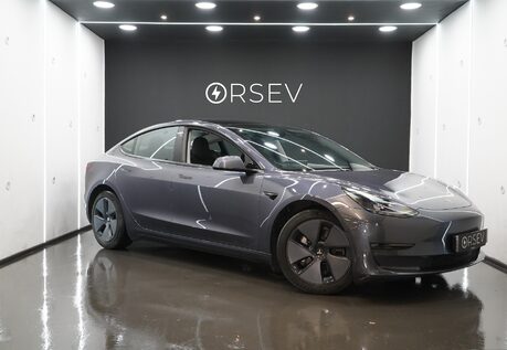 Tesla Model 3 Long Range Heat Pump Heated Steering Wheel Pano Roof Black Interior VAT Q