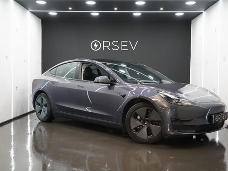 Tesla Model 3 Long Range Heat Pump Heated Steering Wheel Pano Roof Black Interior VAT Q