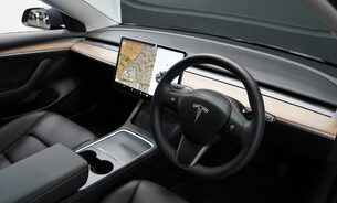 Tesla Model 3 Long Range Heat Pump Heated Steering Wheel Pano Roof Black Interior VAT Q 2