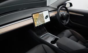 Tesla Model 3 Long Range Heat Pump Heated Steering Wheel Pano Roof Black Interior VAT Q 22