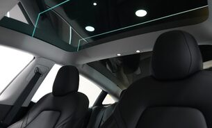 Tesla Model 3 Long Range Heat Pump Heated Steering Wheel Pano Roof Black Interior VAT Q 24