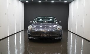 Tesla Model 3 Long Range Heat Pump Heated Steering Wheel Pano Roof Black Interior VAT Q 8