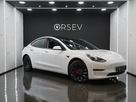 Tesla Model 3 Performance Very Good Tyres Heat Pump Panoramic Roof VAT Qualifying