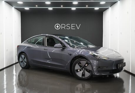 Tesla Model 3 Long Range Enhanced Autopilot Midnight Silver Metallic Heat Pump One Owner 
