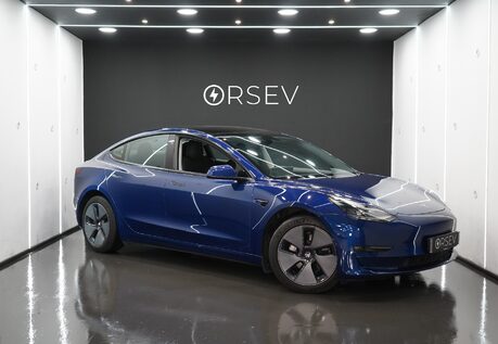 Tesla Model 3 Long Range Ryzen Chip One Owner Heat Pump Pano Roof Black Interior VAT Q
