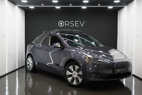 Tesla Model Y Long Range One Owner Later Comfort Suspension Midnight Silver Metallic  