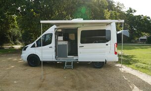 Ford Transit 350 L3 H3 P/V DRW FSH New Brakes Off Grid Solar Cassette Toilet Air Con +++ 15