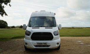 Ford Transit 350 L3 H3 P/V DRW FSH New Brakes Off Grid Solar Cassette Toilet Air Con +++ 7