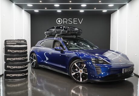 Porsche Taycan SPORT TURISMO PPF InnoDrive HUD Bose Pano Roof Matrix LEDs £37k of Extras! 