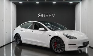 Tesla Model 3 Performance Ryzen Chip 20" Uberturbine Wheels Heated Seats & Steering Wheel 1