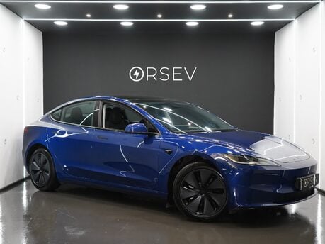 Tesla Model 3 Long Range Heat Pump Heated Steering Wheel Pano Roof Black Interior VAT Q