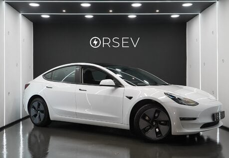 Tesla Model 3 LONG RANGE Ryzen Chip Heat Pump Panoramic Roof One Owner VAT Q