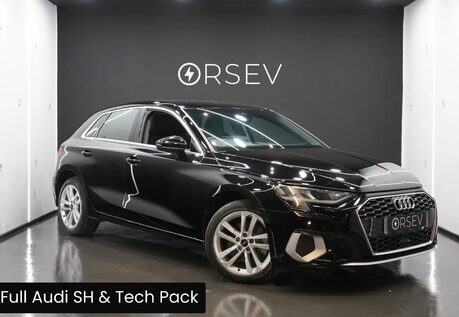 Audi A3 SPORTBACK TFSI E SPORT LOW TAX Tech Pack Full Audi Service History B & O