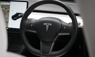 Tesla Model 3 LONG RANGE AWD White Interior Solid Black Paint One Owner VAT Qualifying 16