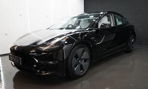 Tesla Model 3 LONG RANGE AWD White Interior Solid Black Paint One Owner VAT Qualifying 10
