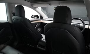 Tesla Model 3 LONG RANGE AWD Solid Black One Owner  Adaptive LEDs Pano Roof VAT Q 15