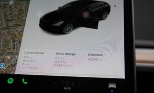 Tesla Model 3 LONG RANGE AWD Solid Black One Owner  Adaptive LEDs Pano Roof VAT Q 21