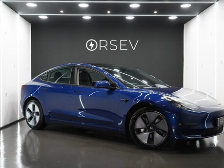 Tesla Model 3 Long Range Tow Bar! Enhanced Autopilot Deep Metallic Blue One Owner VAT Q