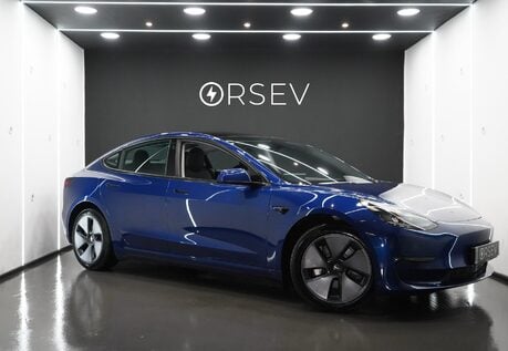 Tesla Model 3 Long Range Tow Bar! Enhanced Autopilot Deep Metallic Blue One Owner VAT Q