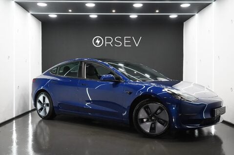 Tesla Model 3 Long Range Tow Bar! Enhanced Autopilot Deep Metallic Blue One Owner VAT Q