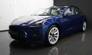 Tesla Model 3 LONG RANGE TOW BAR White Interior 19" Sport Wheels One Owner VAT Q 12