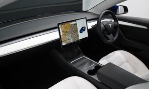 Tesla Model 3 LONG RANGE TOW BAR White Interior 19" Sport Wheels One Owner VAT Q 14