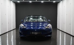 Tesla Model 3 LONG RANGE TOW BAR White Interior 19" Sport Wheels One Owner VAT Q 11