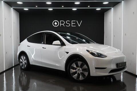 Tesla Model Y LONG RANGE AWD Comfort Suspension One Owner Adaptive LEDs  Pano Roof  VAT Q 