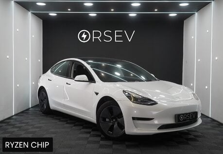 Tesla Model 3 Standard Range Plus Ryzen Chip LFP Battery Panoramic Roof One Owner VAT Q