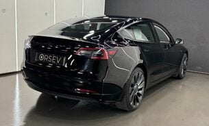 Tesla Model 3 Performance Ryzen Chip White Interior 20" Uberturbine Wheels One Owner  13