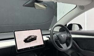 Tesla Model 3 Performance Ryzen Chip White Interior 20" Uberturbine Wheels One Owner  2