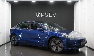 Tesla Model 3 Standard Range Plus LFP Battery Heat Pump Deep Blue Metallic One Owner VAT  1