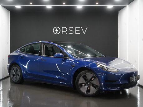 Tesla Model 3 Standard Range Plus LFP Battery Heat Pump Deep Blue Metallic One Owner VAT 