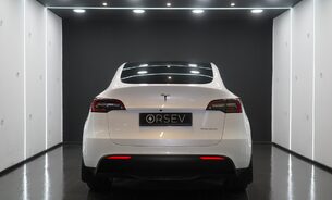 Tesla Model Y LONG RANGE AWD Impeccable Example! Sought After White Interior Low Mileage  6