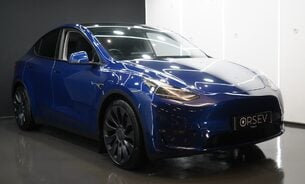 Tesla Model Y PERFORMANCE Enhanced Autopilot Deep Blue Metallic 21" Uberturbines VAT Q 9