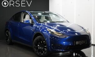 Tesla Model Y LONG RANGE AWD White Interior 20" Induction Alloys Comfort Suspension VAT Q 1