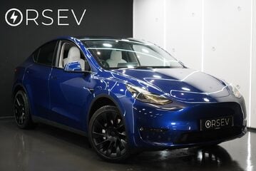 Tesla Model Y LONG RANGE AWD White Interior 20" Induction Alloys Comfort Suspension VAT Q