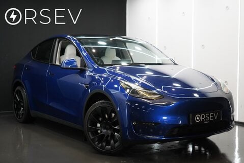 Tesla Model Y LONG RANGE AWD White Interior 20" Induction Alloys Comfort Suspension VAT Q 