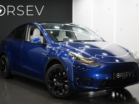 Tesla Model Y LONG RANGE AWD White Interior 20" Induction Alloys Comfort Suspension VAT Q