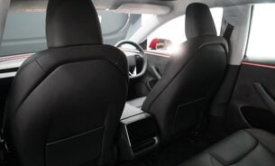 Tesla Model 3 Long Range Ultra Red Heat Pump Heated Steering Wheel Pano Roof 1 Owner VATQ 16