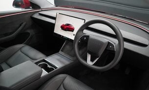 Tesla Model 3 Long Range Ultra Red Heat Pump Heated Steering Wheel Pano Roof 1 Owner VATQ 2
