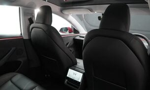 Tesla Model 3 Long Range Ultra Red Heat Pump Heated Steering Wheel Pano Roof 1 Owner VATQ 14