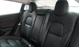 Tesla Model 3 LONG RANGE AWD Heat Pump 19" Sport Wheels Deep Metallic Blue One Owner VATQ 18