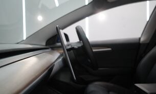 Tesla Model 3 LONG RANGE AWD Heat Pump 19" Sport Wheels Deep Metallic Blue One Owner VATQ 21