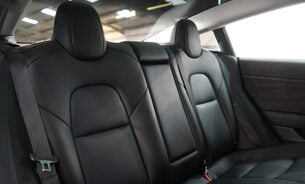 Tesla Model 3 LONG RANGE AWD Heat Pump 19" Sport Wheels Deep Metallic Blue One Owner VATQ 15